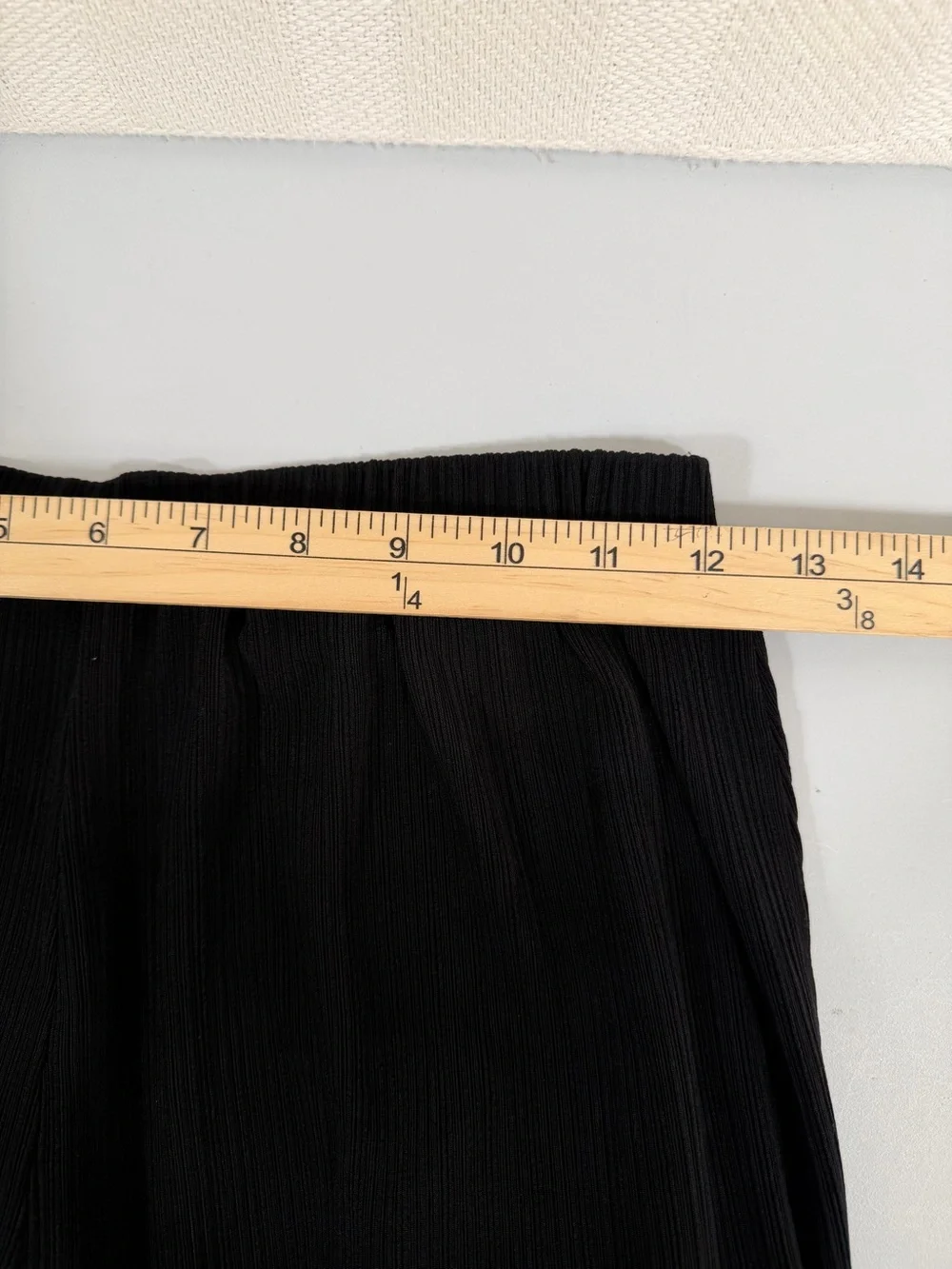 Chico's Wide Leg Travelers Pants 0 Small Black Pull-On Pockets